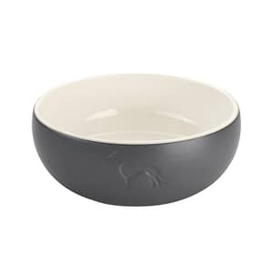 hunter-lund-ceramic-dog-bowl-grey