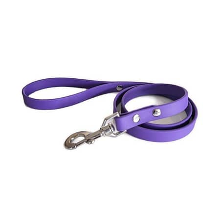 biothane-waterproof-dog-leash-purple